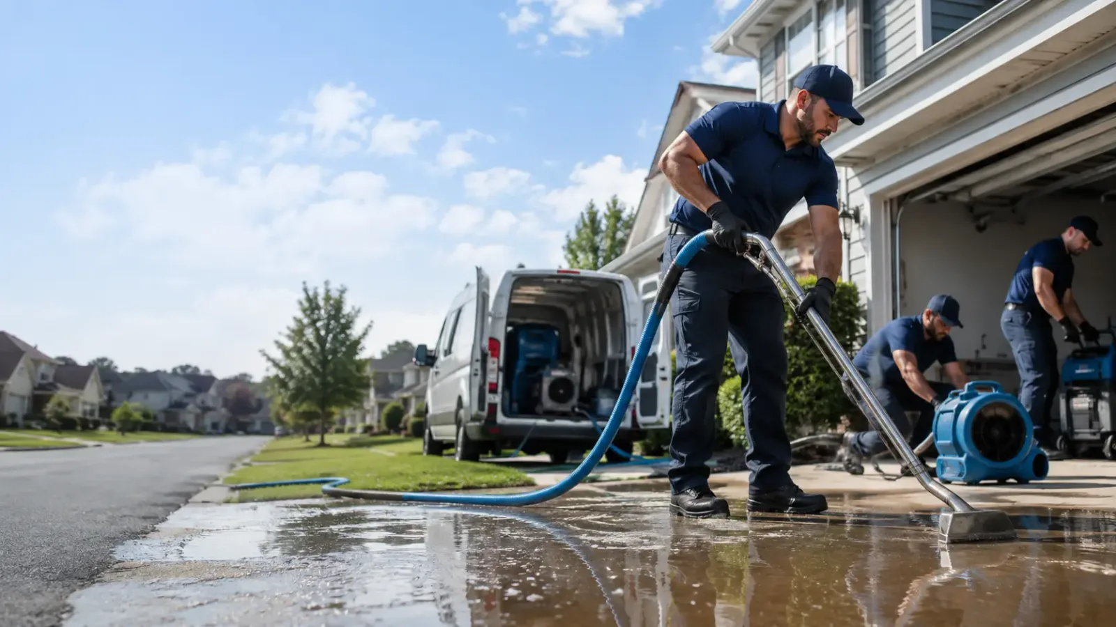 Flood Damage Restoration in Bucks, AL